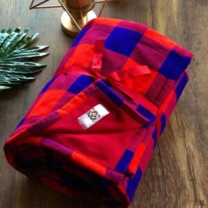 Embroidered Maasai Heavy Fleece Blankets