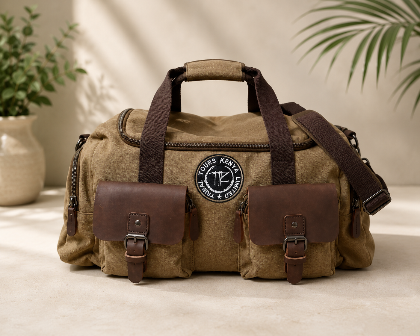 Canvas Travel Duffel Bag