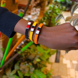 Maasai Beaded Cuff Bracelet